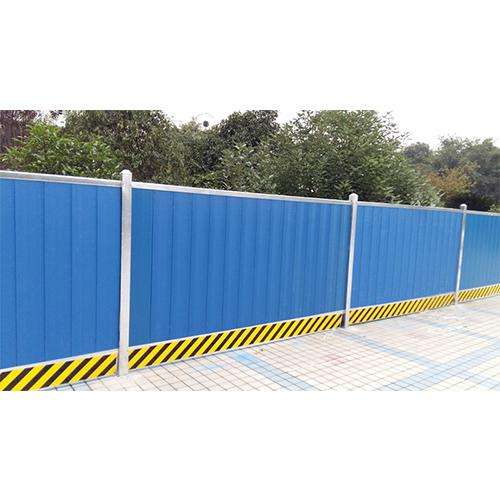 工地彩鋼圍擋安裝不正確的調整法